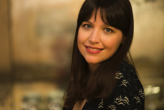 Alessia Gazzola a Busca per presentare la nuova serie Miss Bee