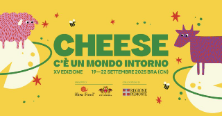 Cheese 2025: a Bra dal 19 al 22 settembre il festival internazionale dei formaggi a latte crudo