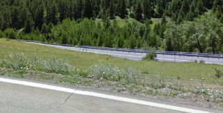 Colle della Maddalena chiuso temporaneamente al traffico per frana
